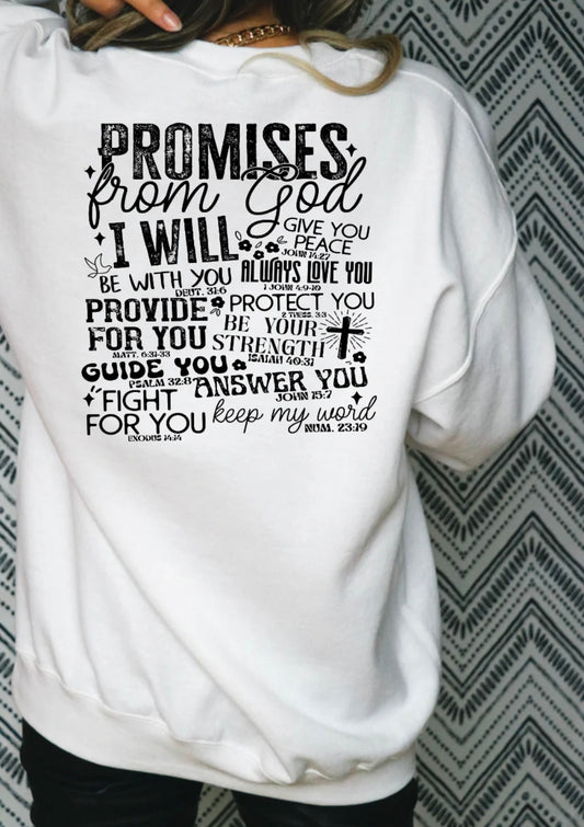 Screen Print- Promises from God Doodle