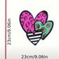 Fashion Sequin Heart Patch