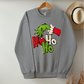 Christmas Chenille Patches Crewneck Sweatshirt