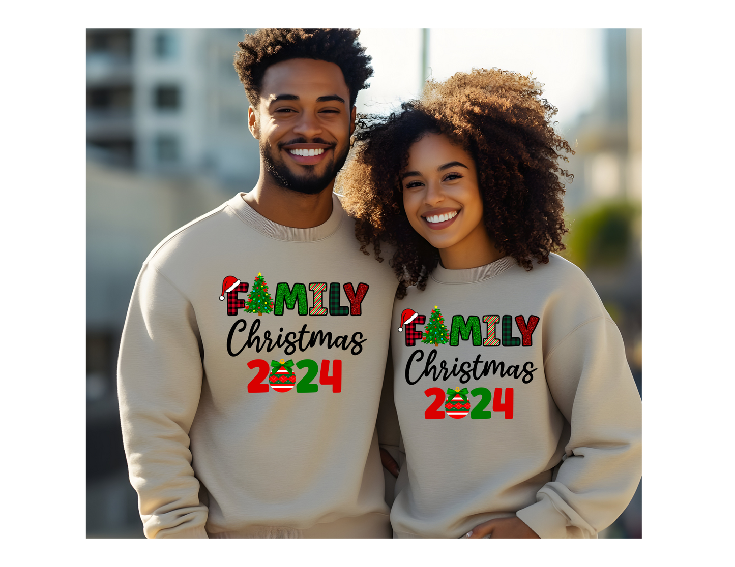 Ecosolvent Heat Transfer- Family Christmas 2024 - Kid size