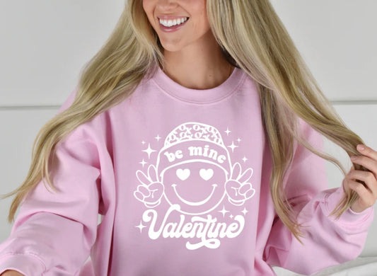 Screen Print- Be Mine Valentine Beanie