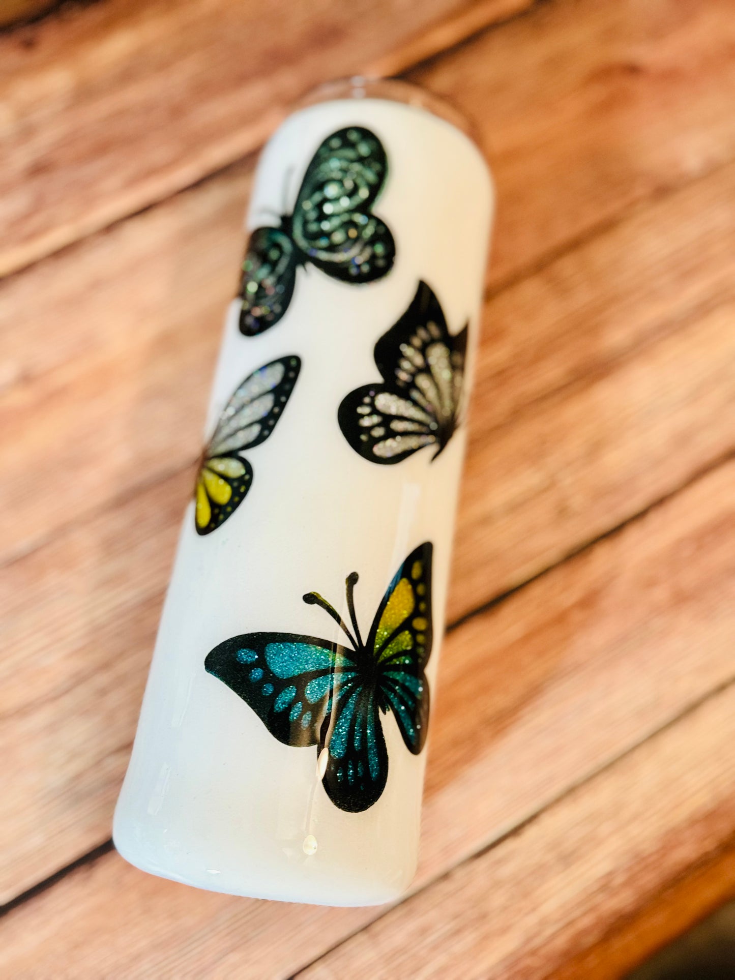 Birthstone Butterfly Tumbler