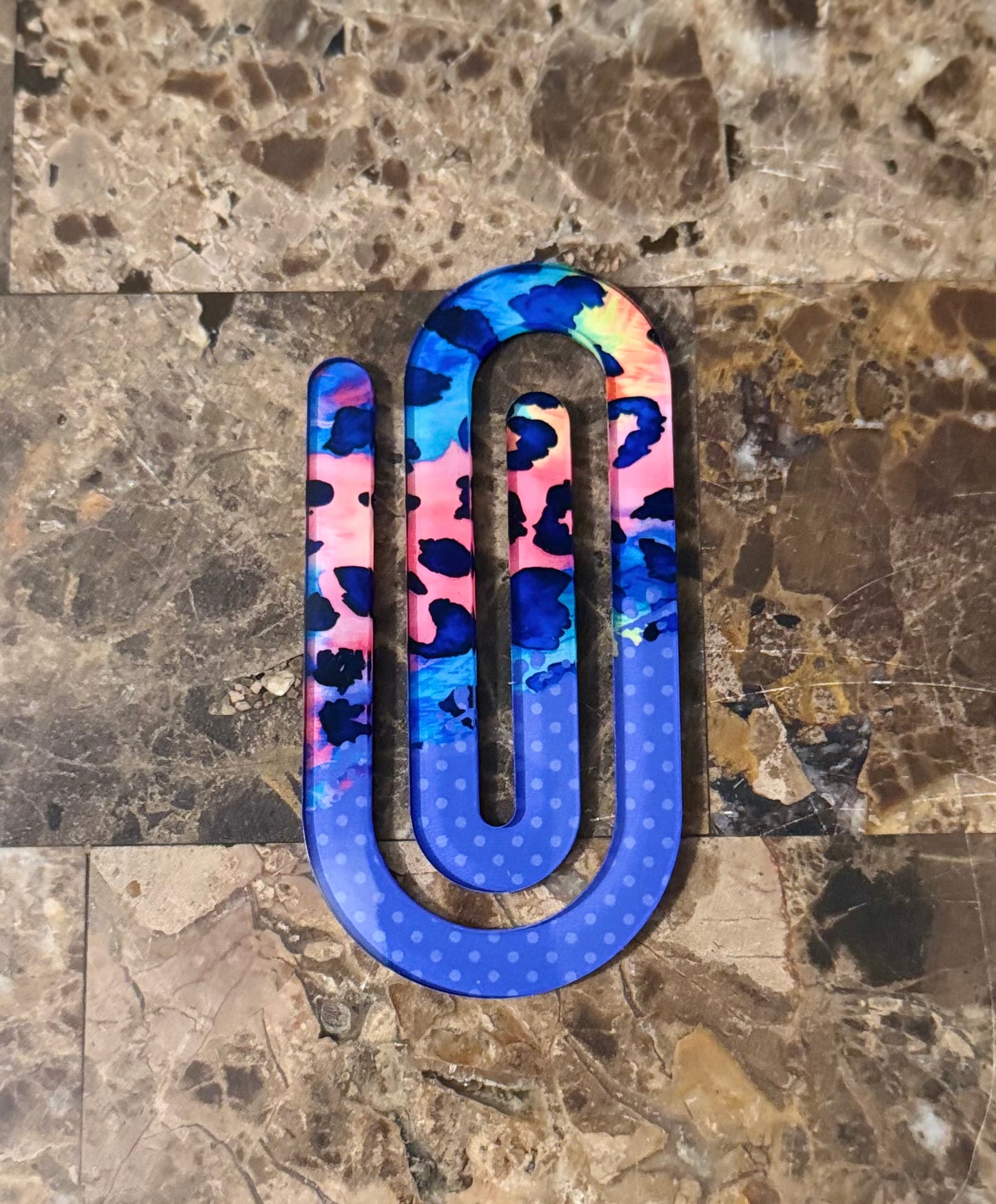 Customized Large Acrylic Paperclip