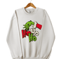 Christmas Chenille Patches Crewneck Sweatshirt