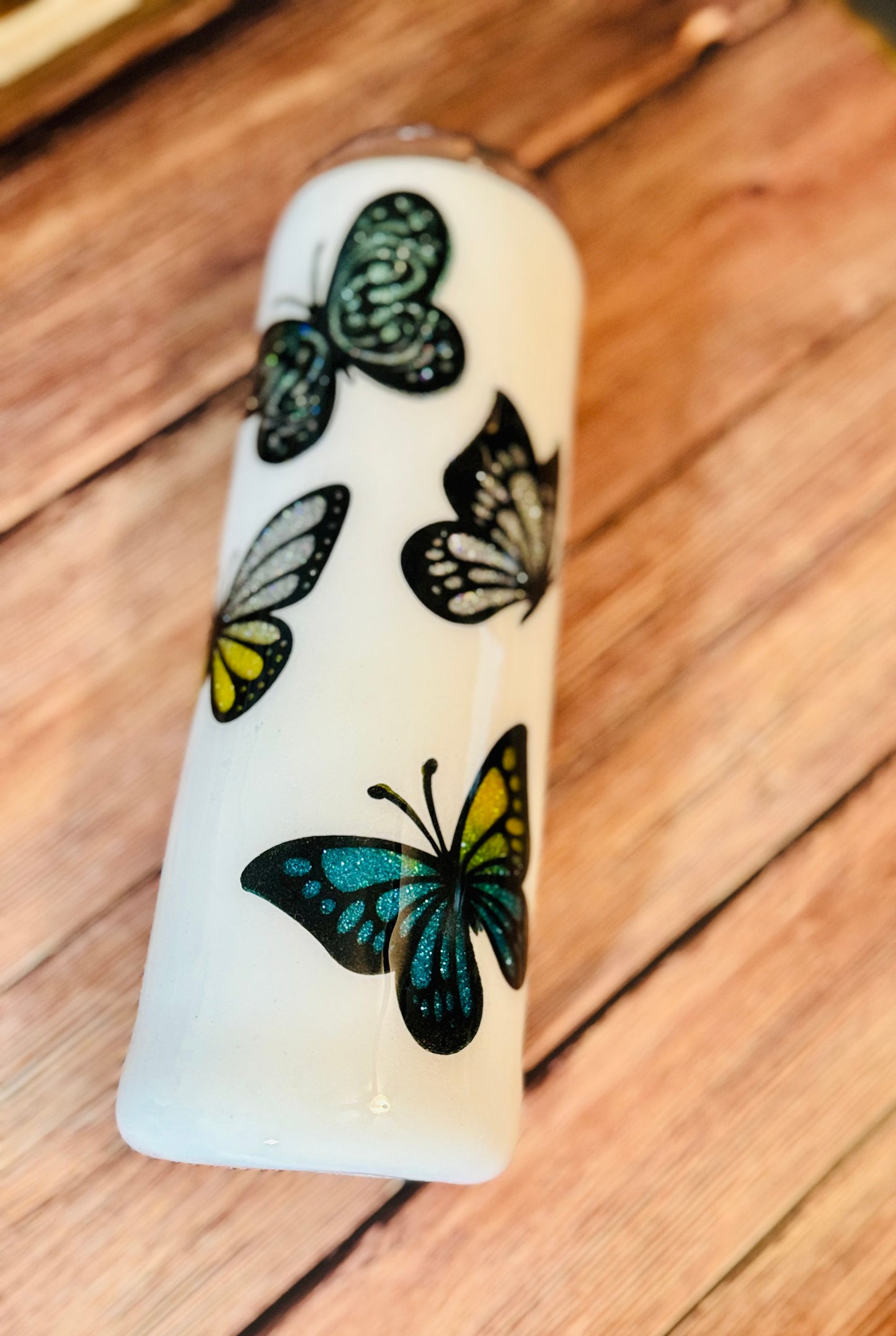 Birthstone Butterfly Tumbler