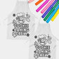 Kids/Youth T-Shirt Coloring Sets