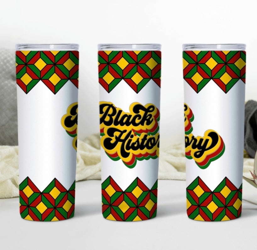 Black History Month and Black Pride Drinkware
