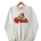 Christmas Chenille Patches Crewneck Sweatshirt