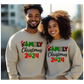 Family Christmas 2024 Crewneck Sweatshirt