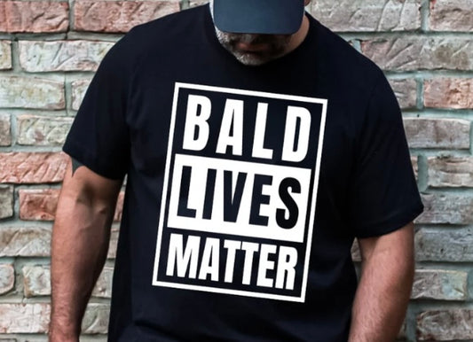 Screen Print- Bald Lives Matter