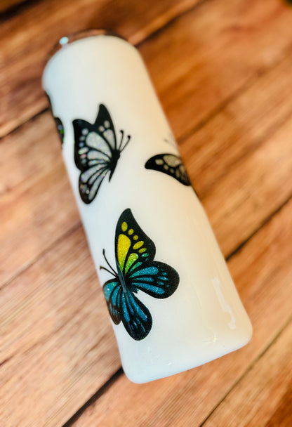 Birthstone Butterfly Tumbler