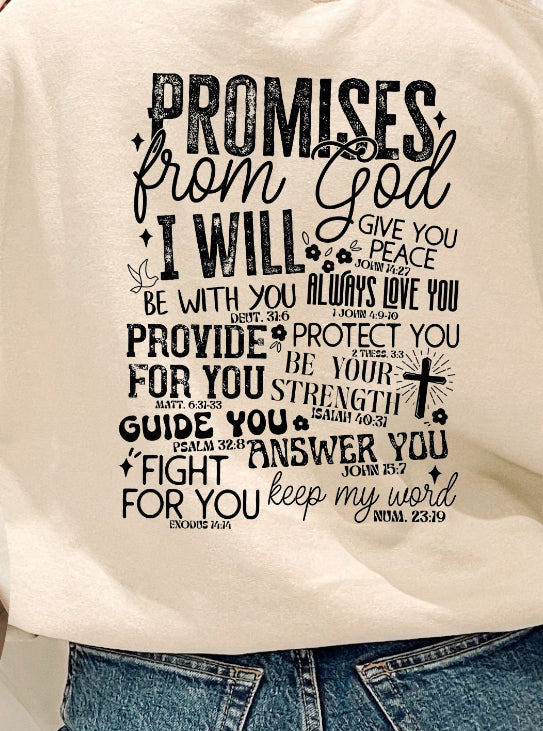 Screen Print- Promises from God Doodle