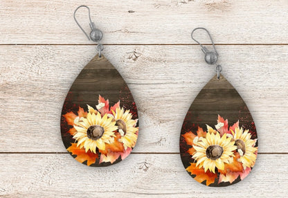 Sunflower Earrings