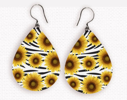 Sunflower Earrings