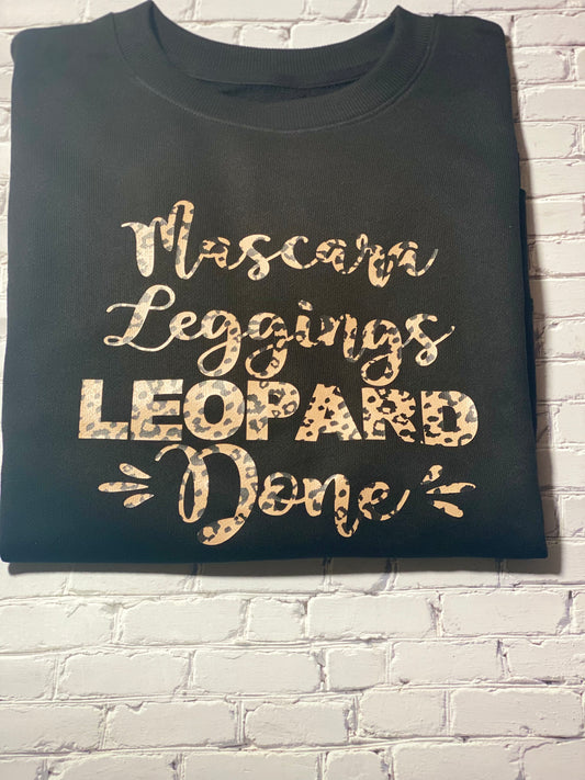 Mascara, Leggings, Leopard, Done Apparel