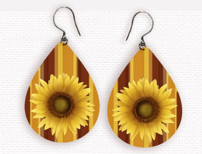 Sunflower Earrings