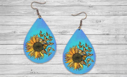 Sunflower Earrings