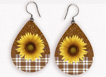 Sunflower Earrings