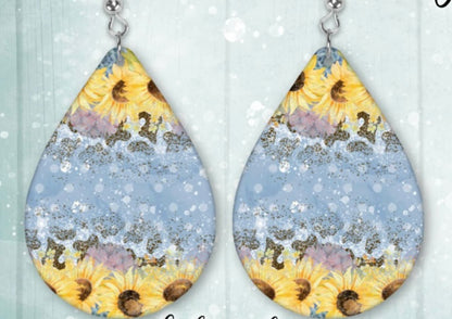 Sunflower Earrings