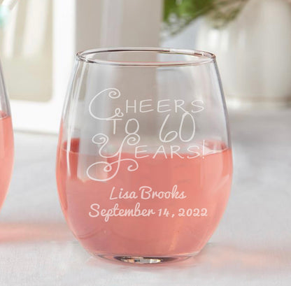 Personalized Wine Glasses