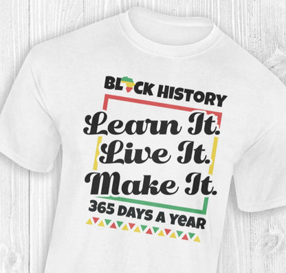 Black History Month and Black Pride Apparel