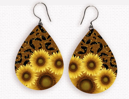 Sunflower Earrings