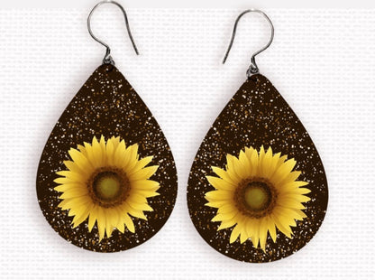 Sunflower Earrings