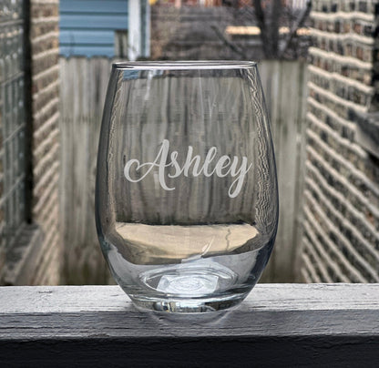 Personalized Wine Glasses