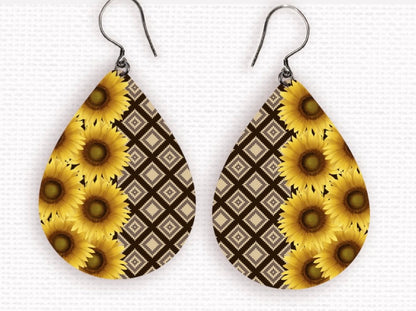 Sunflower Earrings