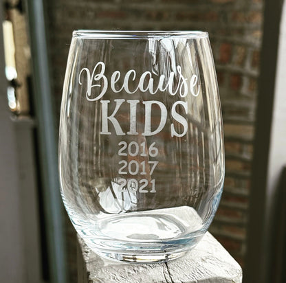 Personalized Wine Glasses