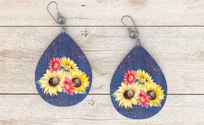 Sunflower Earrings